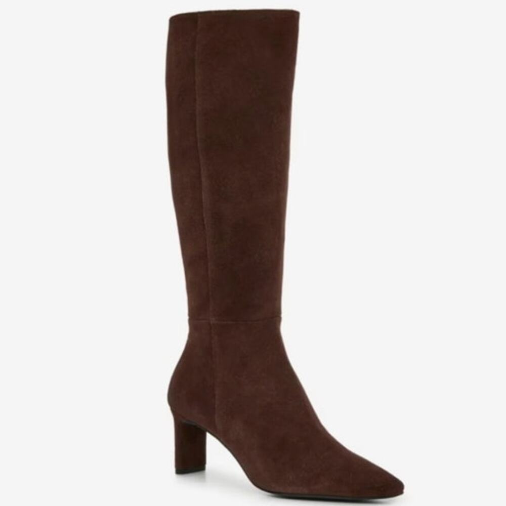 Dolce Vita Gabby Knee High Brown Suede Boot Size 8